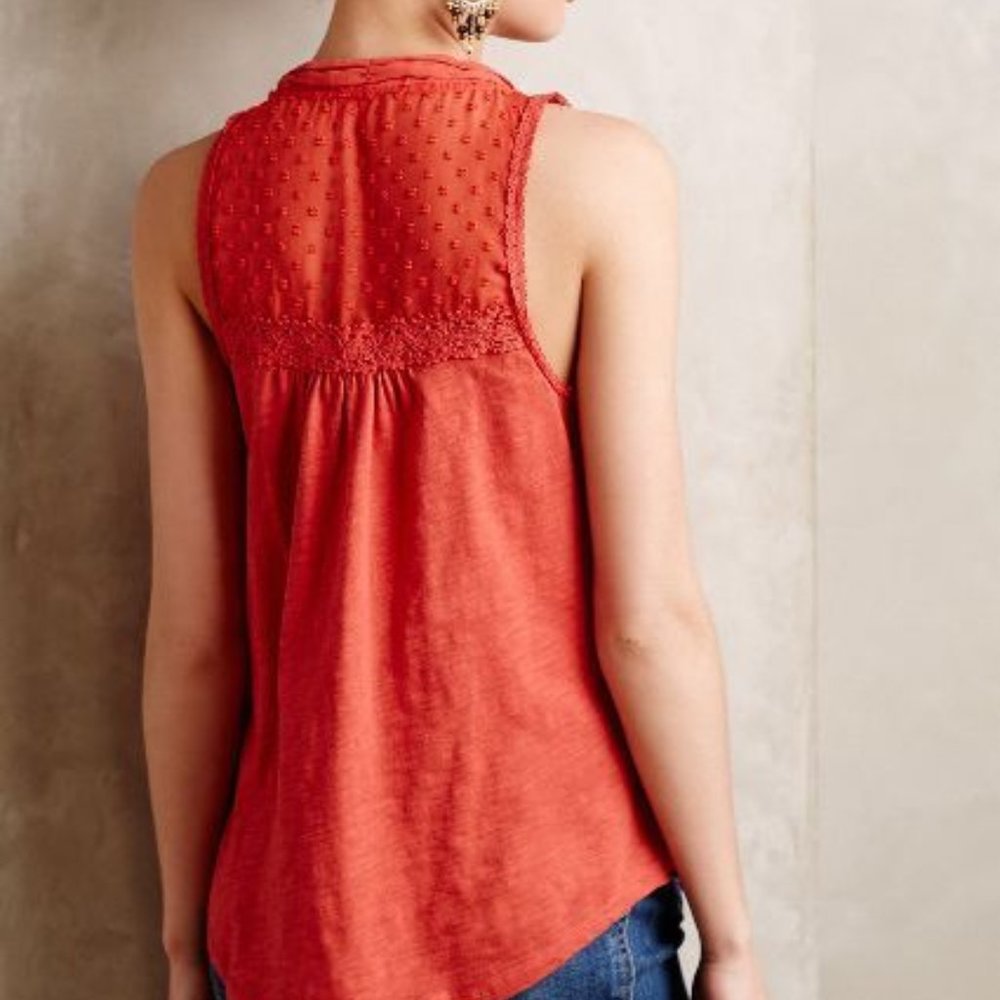 ❌️SOLD❌️Anthropologie Meadow Rue Jenson Top - Picture 2 of 5